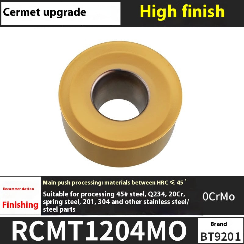 6009 CNC milling inserts RPMW carbide R5 machining center R4 milling machine R6 milling inserts RPMT round cutter grain cutting tools Shandong Denso Pricision Tools Co.,Ltd.